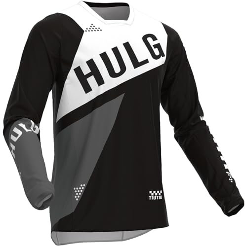 MTB-Trikot,Fahrradtrikot Herren Langarm,fahrradshirts Herren Langarm,MTB Tshirt,atmungsaktives Material, Schnell Trocknend,antibakteriell,Geeignet Für Viele Outdoor-Sportarten (Style-18,XXL)
