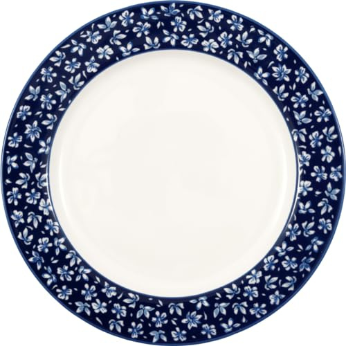 GreenGate [W0725] Dinner Plate Dahla Blue