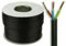 Black 3 Core Flex 3183Y 0.5mm 0.75mm 1.0mm 1.5mm 2.5mm Mains Wire Cable Electric (3, 0.5mm (3AMP))