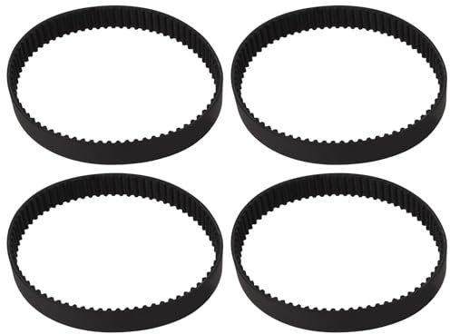 EMSea 4 Pièces Courroie de Synchronisation sans Fin en Caoutchouc HTD 225-3M Largeur 10mm 75T Courroies d'entraînement Synchrone Compatible avec BOSCH PBS75 PBS75E Ponceuse à Bande