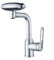 SMZhomeone Rubinetto Caldo Freddo Lavandino Regolabile Bagno Bacino Rubinetto Multifunzione (Silver)