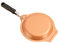 Generisch Sartén doble para tortilla de acero inoxidable, sartén antiadherente de 19 cm, sartén de inducción con revestimiento antiadherente