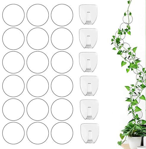 Seyrnicay Kettenspalier für Kletterpflanzen - Garten Outdoor Pflanzenkette Rankhilfe Rankgitter für Rankblumen, und