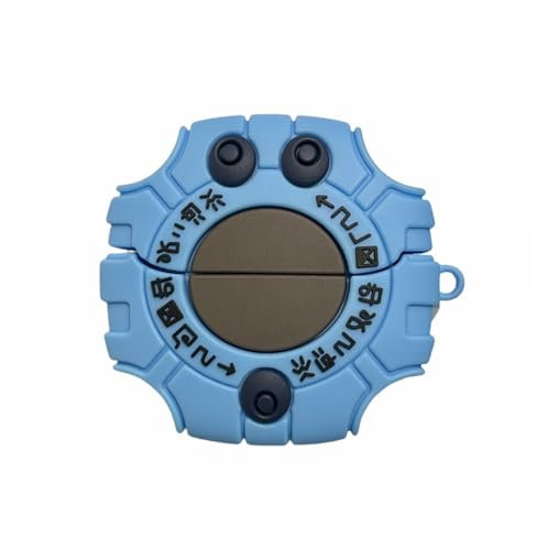 JRCYVTA Kompatibel mit Samsung Galaxy Buds 3/Buds 3 Pro Hülle, klassisches Anime-Cartoon-Digimon-Digitalgerät, Silikon-Schutzhülle für Kopfhörer