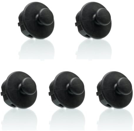 SAUBA Steckdosenschutz DODO mit Haken | 5er Pack Steckdosenabdeckung schwarz | Steckdosensicherung Kinder | Handtuchhalter ohne Bohren für Schutzkontaktsteckdosen| Schuko-Steckdose Typ C,F,K