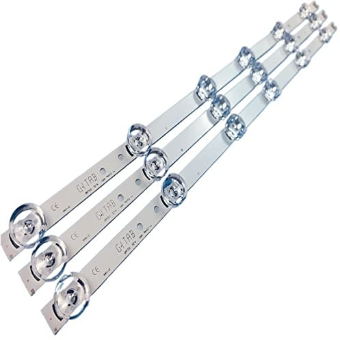 AFAKEREPPV LED Bande de rétroéclairage 32inch la télé Innotek DRT 3.0 DRT3.0 Compatible for WOOREE A/B UOT 32MB27VQ 32LB5610 32LB552B 32LF5610 LG32LF560 Le Compatible for LG Bande Lumineuse