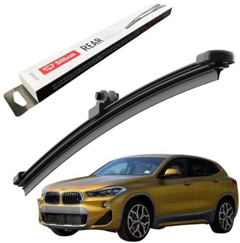 Silbak Rear Windscreen Wiper, fits for BMW X2 (2018 ONWARDS) Rear Wiper Blade, 350mm