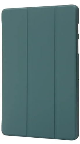 MQVQAUBST Funda de Cuero sintético con Tres Pliegues y Parte Trasera Suave for Tableta Lenovo Legion Y700 3.ª generación 2025 TB-321FU de 8,8 Pulgadas(Dark Green)