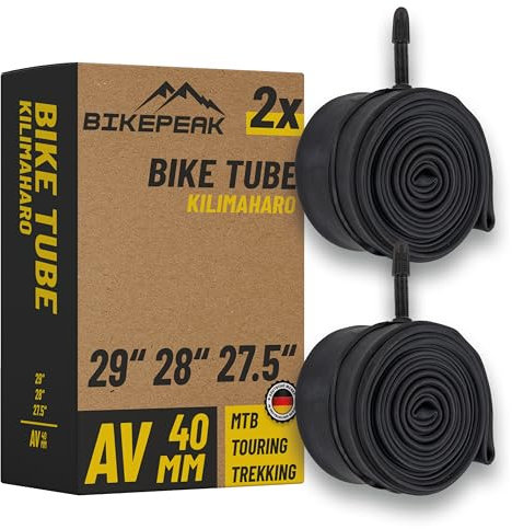 BikePeak Fahrradschlauch Kilimaharo MTB 29 Zoll AV40mm 40/62-584/635-2er Bundle Schlauch