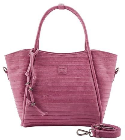 FREDsBRUDER Leder Handtasche Umhängetasche All In Layer Handbag Juicy Berry pink