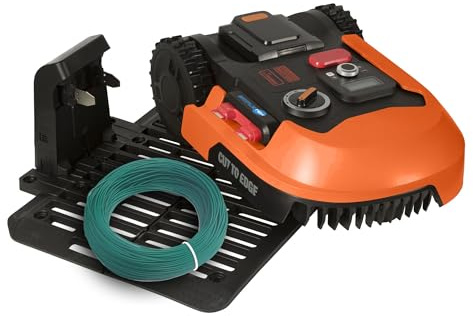 SIMPLETEK - Robot cortacésped M500 Plus - Cobertura de hasta 500 m² - Wi-Fi y Bluetooth - Tecnología Cut-to-Edge - Con hilo perimetral (reacondicionado)