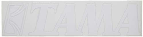 Tama Logo Sticker 60mm x 280mm - weiß (TLS120WH)