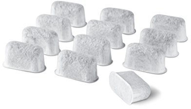 12-Pack Replacement Charcoal Water Filters for Use with Cuisinart coffee machines