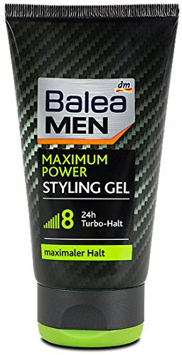 Balea Men Maximum Power Styling Gel, 2er Pack(2 x 150 ml)