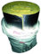 la laine de verre de 24 m² de combustion réfractaire 1,2 x 20 mt avec rouleau d'aluminium sp 30mm.