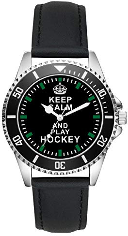 KIESENBERG Hockey Geschenk Artikel Idee Fan Uhr L-1572