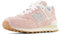 New Balance Women's 574 V2 All Day Sneaker, Orb Pink/Grey Matter, 6