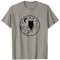 Eule im Baum für Naturfreunde, Eulenfreunde, Vogelschützer T-Shirt