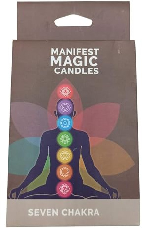 Ljus från de sju chakra-manifestet (7-pack)