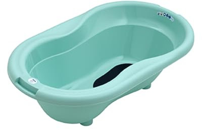 Rotho Babydesign TOP Badewanne - recycelt - Badewanne - Babybadewanne - Kinderbadewanne - Duschbadewanne - grün