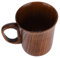 Cafeteras/Tazas Hecho a Mano Retro Taza de Madera Marrón Tazas de té de Madera Taza de café Taza de Vino para Beber Té Café Vino Cerveza Bebidas Calientes Taza de Agua de Madera