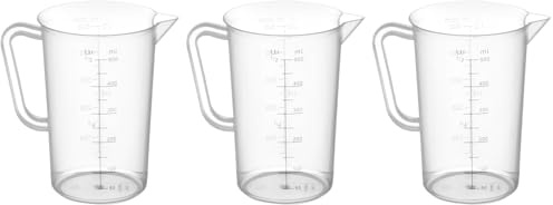 HENDI 567104 Caraffa Graduata Polipropilene (Confezione da 3)