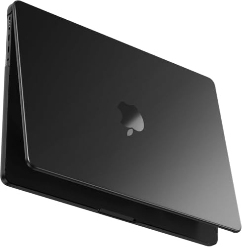 BlueSwan für MacBook Pro 16 Zoll Hülle M5 M4 M3 M2 M1,Matt Schwarz | Ultradünne Hartschale Schutzhülle,Fingerabdruckfest,Matt Skin,Kompatibel mit Mac Book Pro 16,2Pro/Max 2026-2021