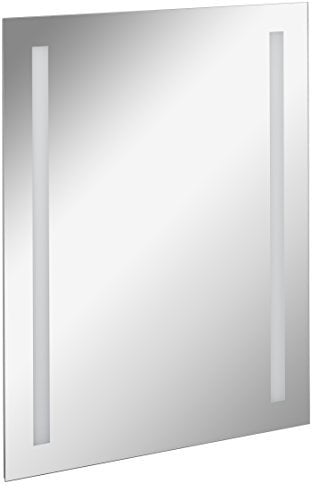 FACKELMANN LED Spiegel linear Mirrors/Wandspiegel mit LED-Beleuchtung/Maße (B x H x T): ca. 60 x 75 x 2 cm/hochwertiger Badspiegel/moderner Badezimmerspiegel/Breite 60 cm
