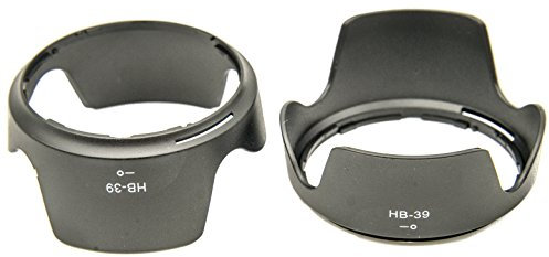 PROtastic Ersatz-Gegenlichtblende HB-39 HB39 für Nikon 16–85 mm F/3,5–5,6G ED VR & 18–300 mm F/3,5–6,3G VR Objektive