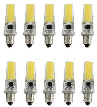 WELSUN E11 LED Spot Lámpara T 1 COB 350 LM Cálida Blanco Fría Color Blanco K Decorativa AC 220 – 240 V, Cold White