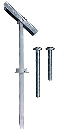 TIMCO Fixations murales robustes en zinc M6