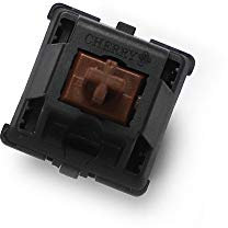 Wholesales Authentic Cherry Mx Switch - Teclado mecánico de 3 pines, color marrón, azul, rojo, blanco, plateado claro Brown 3 pin 24 pcs