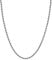 Lifetime Bling 14K Yellow or White Gold solid 2mm Diamond cut Rope chain Necklace w/Real Strong Lobster Claw clasp f/Men or women Thin for pendants 16-24inches (White-Gold, 18)
