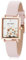 Julie Julsen JJW102RGL-2 Uhr Damenuhr Lederarmband vergoldet 3 bar Analog Rosa