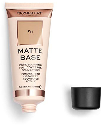 Revolution Beauty London, Matte Base, Foundation, F11, 28ml