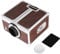 Lazmin DIY Smartphone-Projektor, tragbarer DIY Heimkino-Handy der zweiten Generation Pico-Projektor 2.0 Heimmedien-Videoplayer HD-Wandtheater