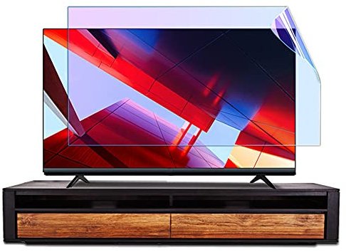 WSHA Película antideslumbrante/antiazul/antiarañazos Protector de Pantalla de TV de 32-75 Pulgadas para LCD, LED, 4K OLED y Pantallas Curvas,75 Inches(1645x931mm)