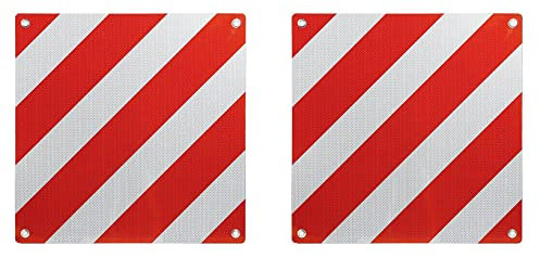 Pannelli OMOLOGATO 2 Tabelle per carico sporgente Segnalazione Cartello su Strada 66102-2