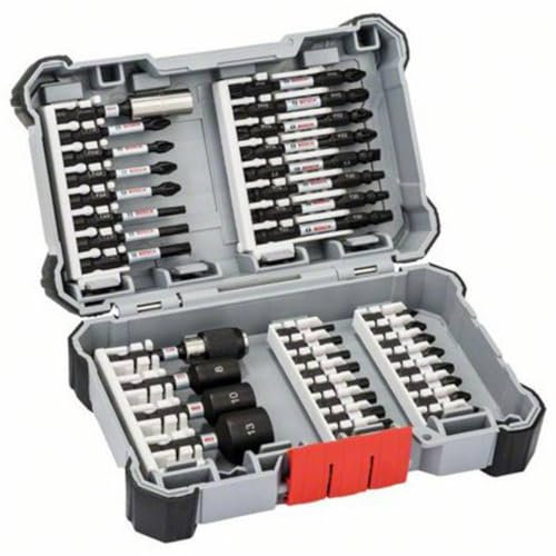 Bosch Accessories 2607017568 - Juego de puntas de destornillador (36 piezas, Phillips, Phillips, estrella Pozidriv, perfil en T)