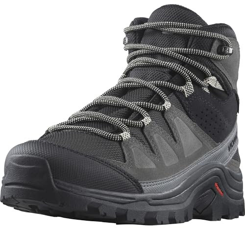 Salomon Damen Quest Rove Gore-tex Hiking Shoe, Black Magnet Quiet Shade, 42 2/3 EU