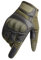 KANGYEBAIHUODIAN Motorrad-Rennhandschuhe Touchscreen Hard Knuckle Taktische Handschuhe Outdoor-Klettern Schießen Paintball Vollfinger-Handschuh (Color : Army Green, Size : L)