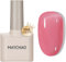 MAYCHAO 15ML Jelly Gel Nail Polish Watermelon Red Nude Gel Nail Polish Sheer Pink Translucent Soak Off UV Gel Polish Neutral Color Nail Gel Polish for Nail Art French Manicure at Home