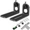 ELIVED Universal Soundbar Brackets Mount Sound Bar Wall Brackets Mounting Speaker, Anti-Drop Wall Shelf Holder Fit with Bose, Samsung, JBL, Sonos, Sony, Yamaha, Majority up to 6.8KG, Black EV5013