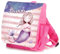Unikatolo Kindergartenrucksack Meerjungfrau mit Name - Personalisierter Kinderrucksack pink - Kitatasche bedruckt - Geschenk zum ersten Geburtstag Mädchen - Kindergeburtstag Mottoparty