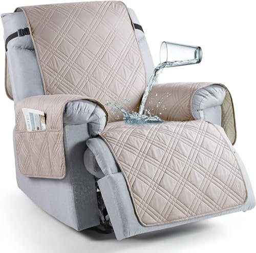 Sesselbezug Sesselschoner Sessel-Überwürfe Relaxsessel Sesselauflage Relax,1 Sitzer Schutzbezug Antirutsch Husse für Relaxsessel Komplett, Elastisch Bezug (Color : 27@)