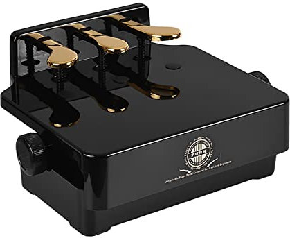 Piano Pedal Extender, Piano Pedal Extender Bench for Kids Adjustable Height with 3 Pedals Children Piano Teaching Aid Accessory