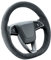 Alfanxi Handstich für Alcantara Lenkradbezug, kompatibel mit Tesla New Model 3 2023 Tesla Highland (schwarzes Gewinde)