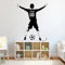 Decorazioni Murali Personalizzate: Camera Da Letto For Bambini E Ragazzi, Adesivo Da Parete Calcio, Calcio Personalizzato Con Nome E Numero Adesivo Da Parete In Vinile Poster, Adesivi Murali Con Nome(