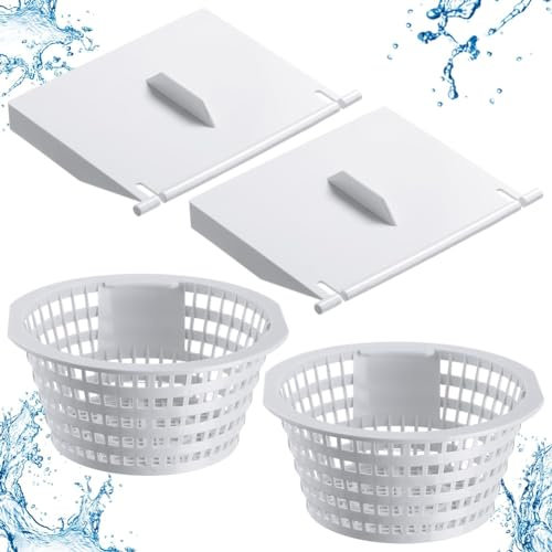Jimenez 8926 Volet de Porte de Déversoir de Rechange pour Skimmer et Panier D'Écumoire de Piscine 8928 pour Pièces de Piscine Hors Sol et Enterrées