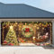 Garagentor Banner Weihnachten, Wandbilder für Garagentore Weihnachtsdekoration für Garagentore Weihnachts Abdeckung für Garagentore für Garage Garten Terrasse Weihnachtsdekoration